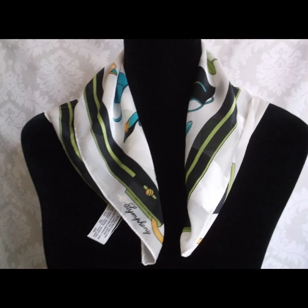 “Symphony Scarf” Square Made in Italy